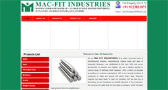Desktop Screenshot of macfitind.com